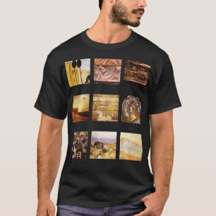 T-shirt Collage Branché D'Artistes Célèbres