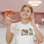 T-shirt Collage Couple Photo & Lovely Romantic Wife Cadeau<br><div class="desc">Collage Couple Photo & Lovely Romantic Wife Cadeau</div>