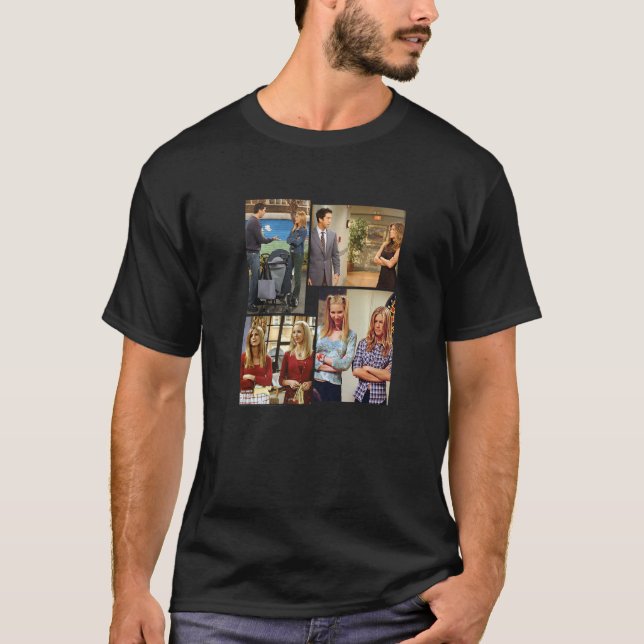 T-shirt Collage d'armes croisées d'amis (Devant)