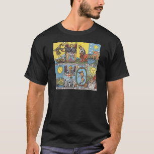 T-shirt Collage de cartes de tarot