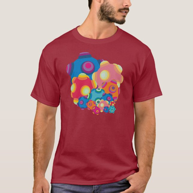 T-shirt Collage de ClumpBubble (Devant)