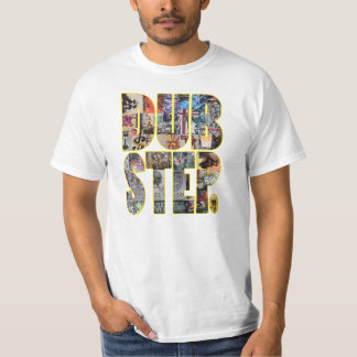 T-shirt collage de dubstep