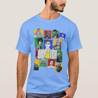 T-shirt Collage de jeu rétro Dispatch