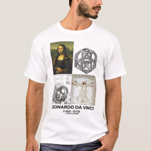 T-shirt Collage de Leonardo da Vinci (collection de