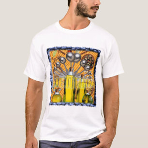 T-SHIRT COLLAGE DE NOURRITURE DE DIÉTÉTICIEN