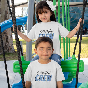 T-shirt Collage de photos Cousin Crew