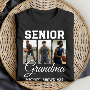 T-shirt Collage de photos de basket-ball personnalisé pour