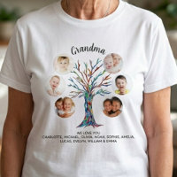 Collage de photos de grand-mère