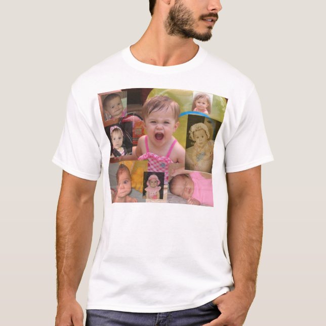 T-shirt Collage de Tessa (Devant)