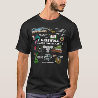 T-shirt Collage de vacances de Noël115