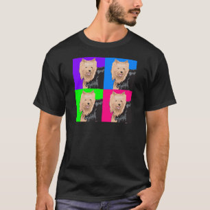 T-shirt Collage de Yorkie Yorkshire Terrier