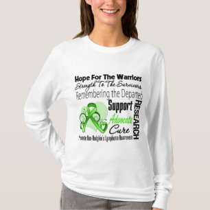 T-shirt Collage d'espoir d'hommage - lymphome de