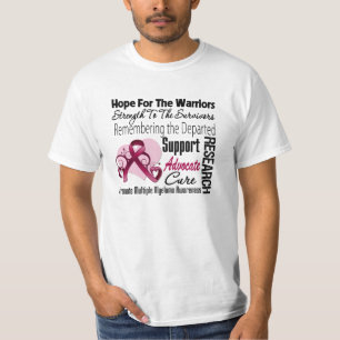 T-shirt Collage d'espoir d'hommage - myélome multiple