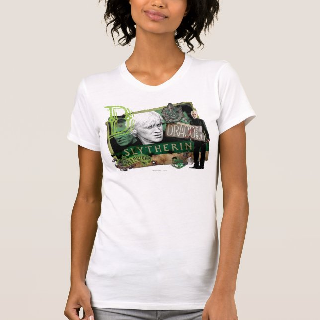 T-shirt Collage Draco Malfoy 1 (Devant)