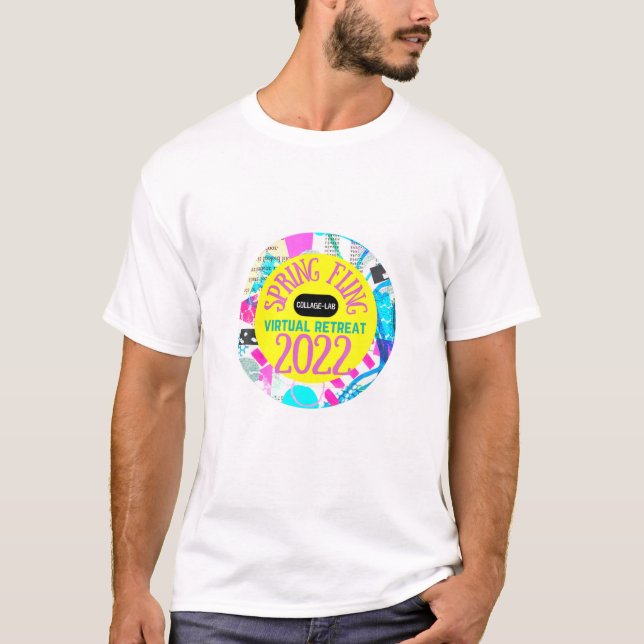 T-shirt Collage Lab Spring Fling Retreat 2022 (Devant)