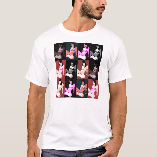 T-shirt Collage LivingDoll 7 (Devant)