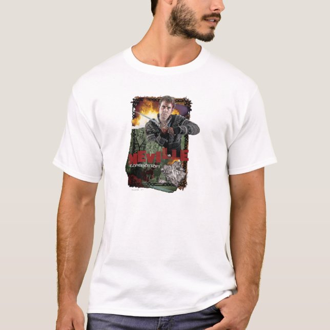 T-shirt Collage Neville Longbottom 2 (Devant)