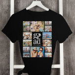 T-shirt Collage photo de grade multiple Souvenirs<br><div class="desc">🎓 📸 Téléchargez des photos d'amis de leur école ou de l'université pour faire un cadeau amusant photo keepsaké pour votre groupe</div>