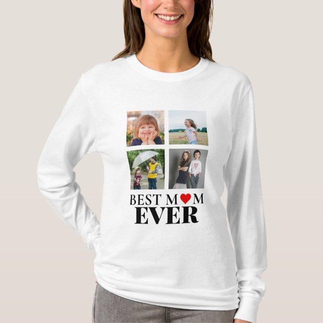 T-shirt Collage photo personnalisé (Devant)