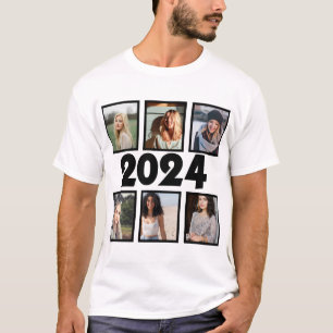 T-shirt Collage photo personnalisé 2024 6