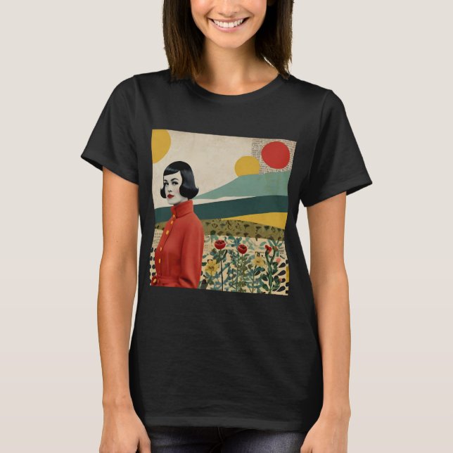 T-shirt Collage vintage (Devant)