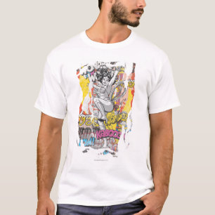 T-shirt Collage Wonder Woman 1