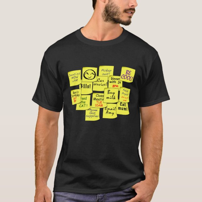 T-shirt COLLANT de NOTES (Devant)