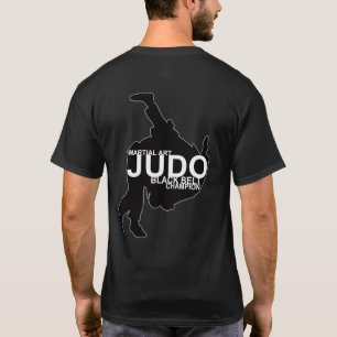 T-SHIRT COLLECTE DE CEINTURES NOIRES JUDO