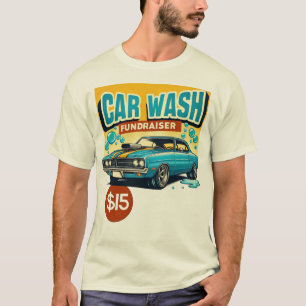 T-shirt Collecte de fonds pour le lavage de voiture