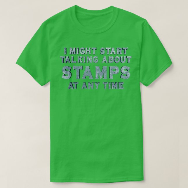 T-shirt Collecte de timbres (Design devant)
