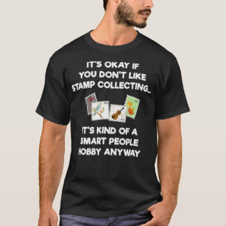 T-shirt Collecte de timbres pour collecteurs amusant intel