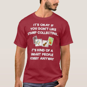 T-shirt Collecte de timbres pour collecteurs amusant intel