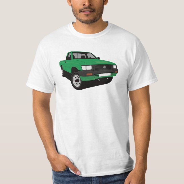 T-shirt Collecte de Toyota Hilux - vert - (Devant)