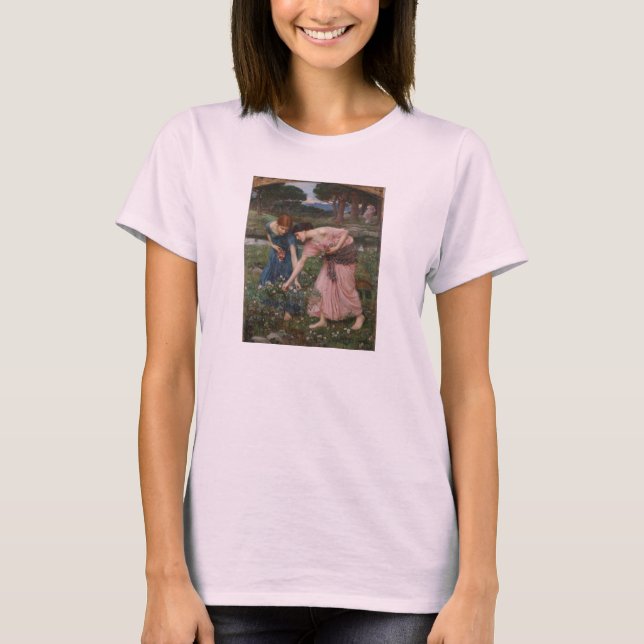 T-shirt Collecte des boutons de rose par John William (Devant)
