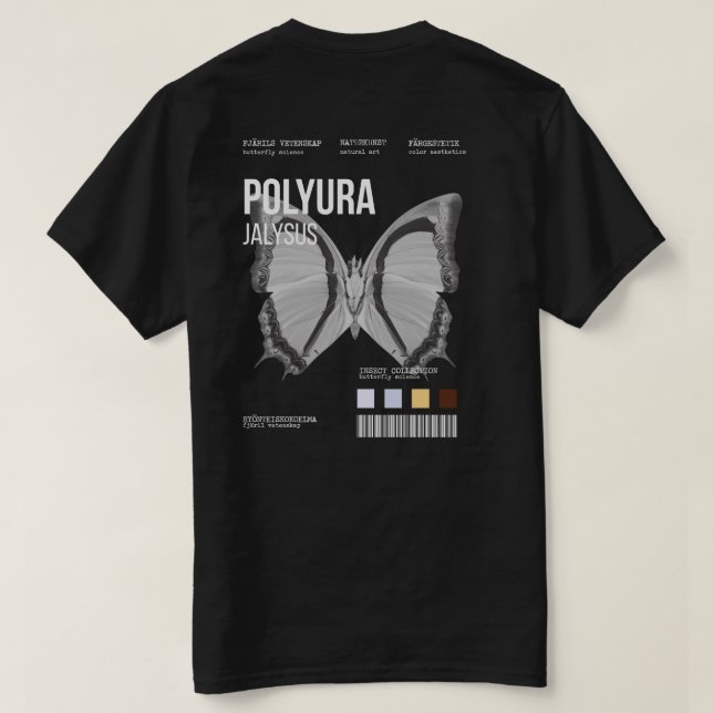 T-SHIRT COLLECTE D'INSECTES (Design dos)