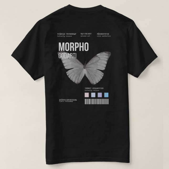 T-SHIRT COLLECTE D'INSECTES (Design dos)