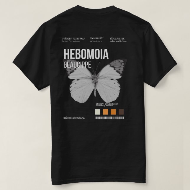 T-SHIRT COLLECTE D'INSECTES (Design dos)
