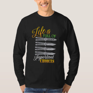 T-shirt Collecteur Couteau Collection Couteau Papillon de