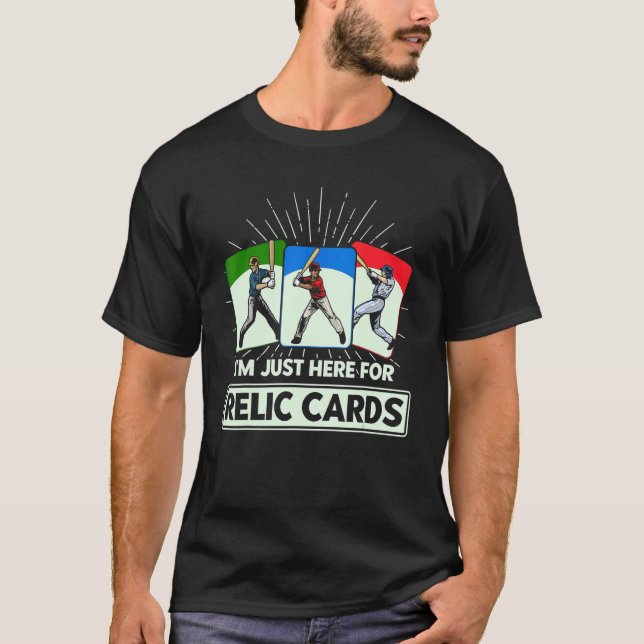 T-shirt Collecteur de carte de sport Carte de baseball Car (Devant)