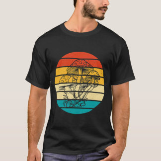 T-shirt Collecteur de champignons magiques Retro Vintage P