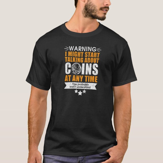 T-shirt Collecteur de pièces (Devant)