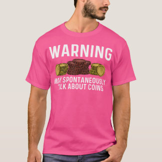 T-shirt Collecteur De Pièces Drôle Pour Collecte De Pièces