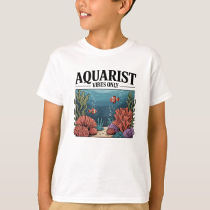 T-shirt Collecteur de poissons aquariums Junkie Fish Lover