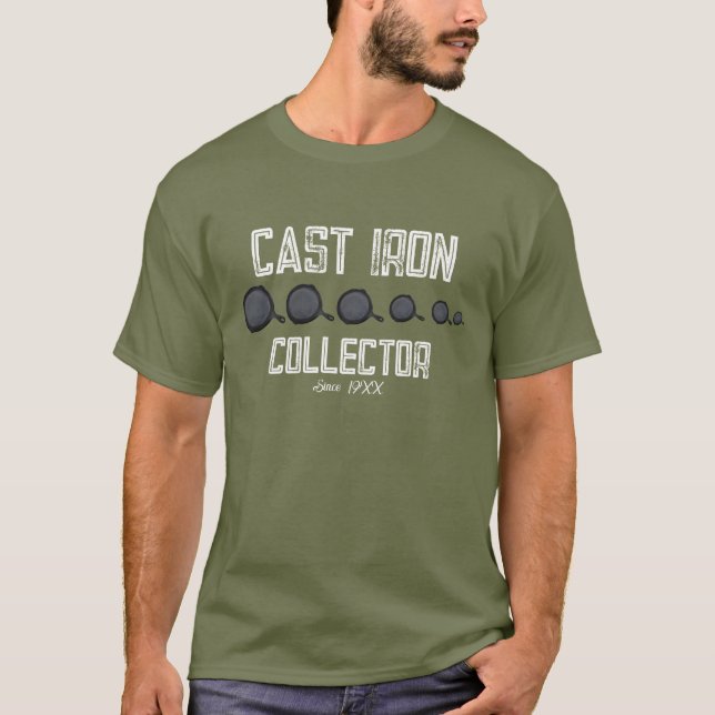 T-shirt Collecteur de pots de fer (Devant)