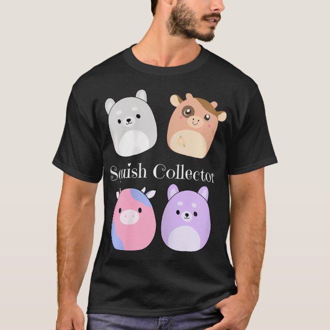 T-shirt Collecteur de squish farci Animal Plush Mallows So (Devant)