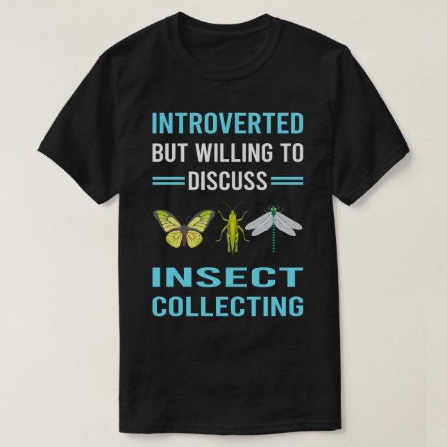 T-shirt Collecteur d'insectes introduit Collecte (Design devant)