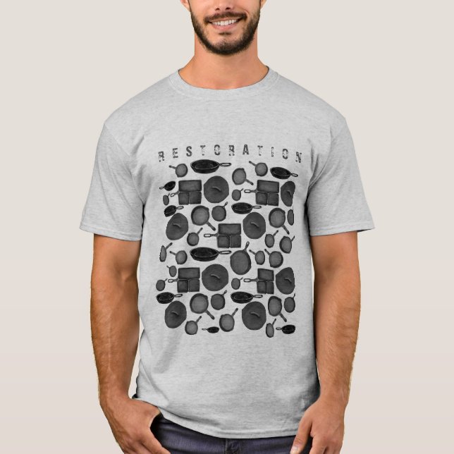 T-shirt Collecteur en fer moulé (Devant)