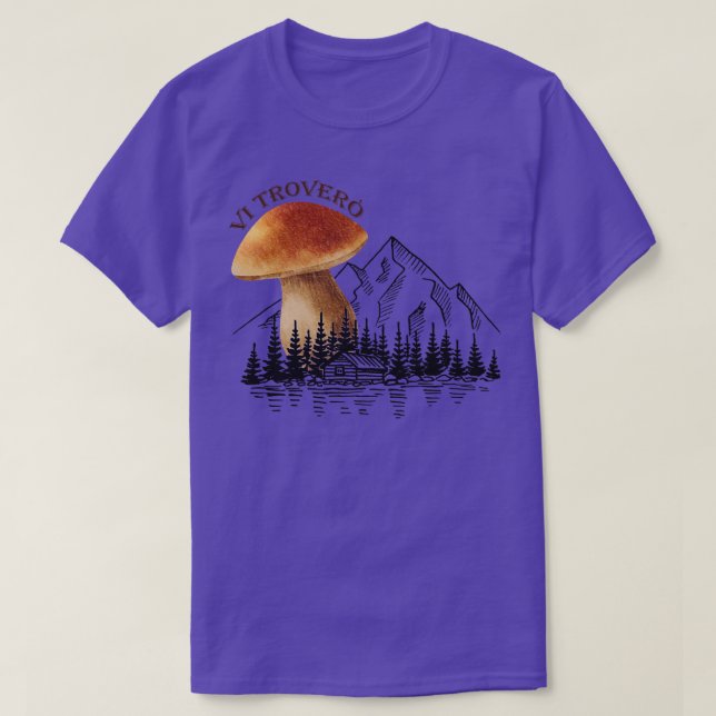 T-shirt Collecteurs De Champignons Pour Champignons Randon (Design devant)