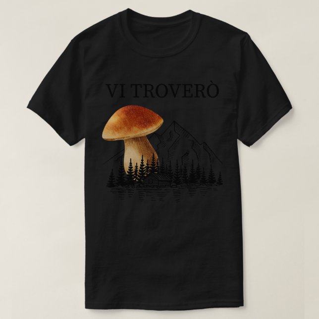T-shirt Collecteurs De Champignons Pour Champignons Randon (Design devant)