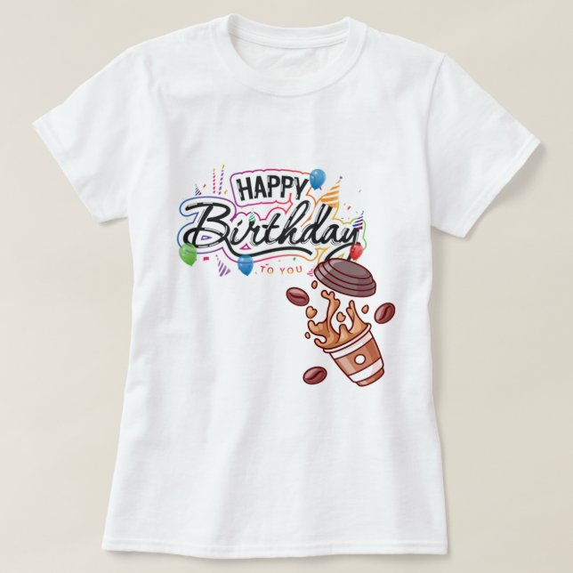 T-shirt "Collection Bliss Anniversaire : Portez Votre Joie (Design devant)